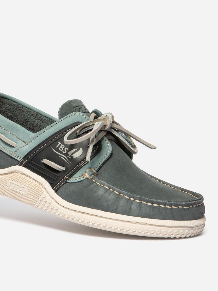 Chaussures bateau - Nautisme - Homme - Lacets cuir - GLOSAIL - Multico Saphir 2/5