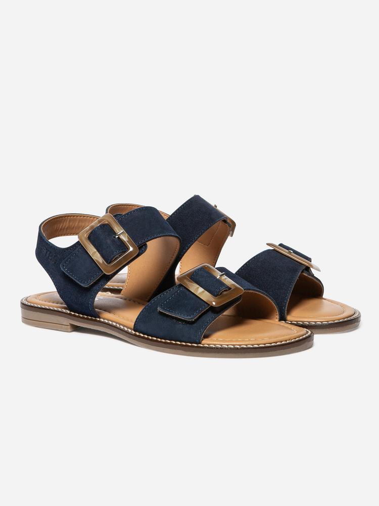 Dames Zijden Geitenleren Sandalen TBS Abigael 2/5