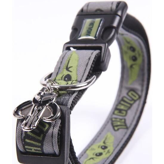 Harnais pour chien The Mandalorian The Child Gris Oscuro Talla S/M Ajustable 2/3