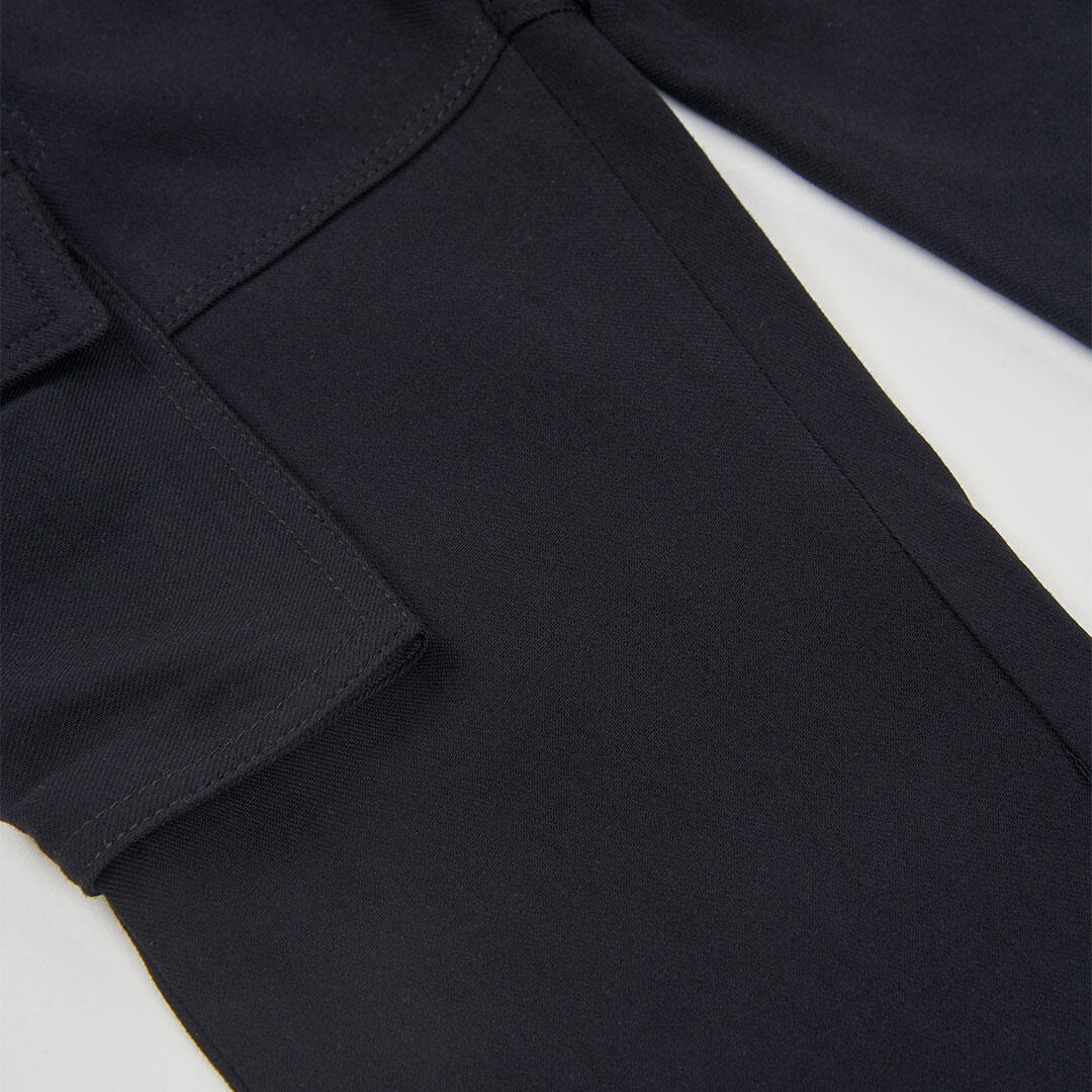 Pantalón niña en negro 4/4