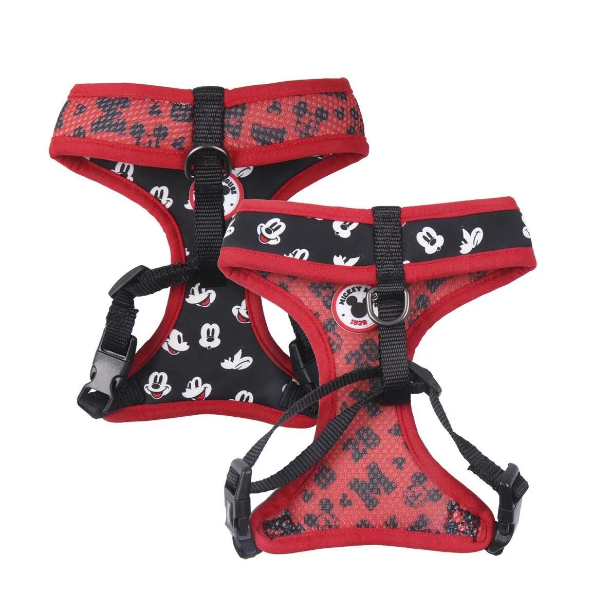 Harnais Premium pour chiens Mickey Mouse Reversible noir y Rojo 2/7