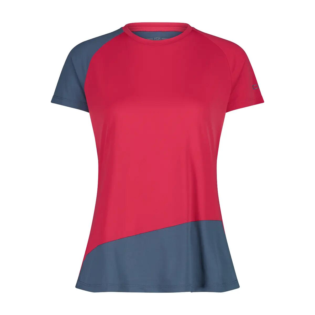 Cmp Maillot Feminino Ultralight Technical Rosa Vermelho da Decathlon