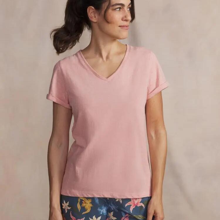 Women's Coral T-Shirt TBS ADINATEE