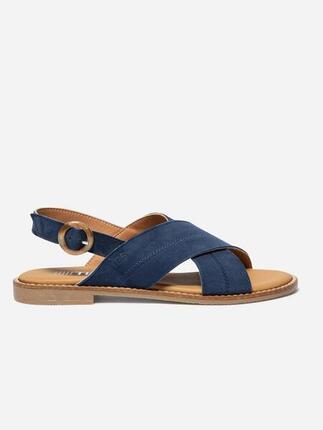 Sandales plates - Lifestyle - Femme - Assiane - bleu marine