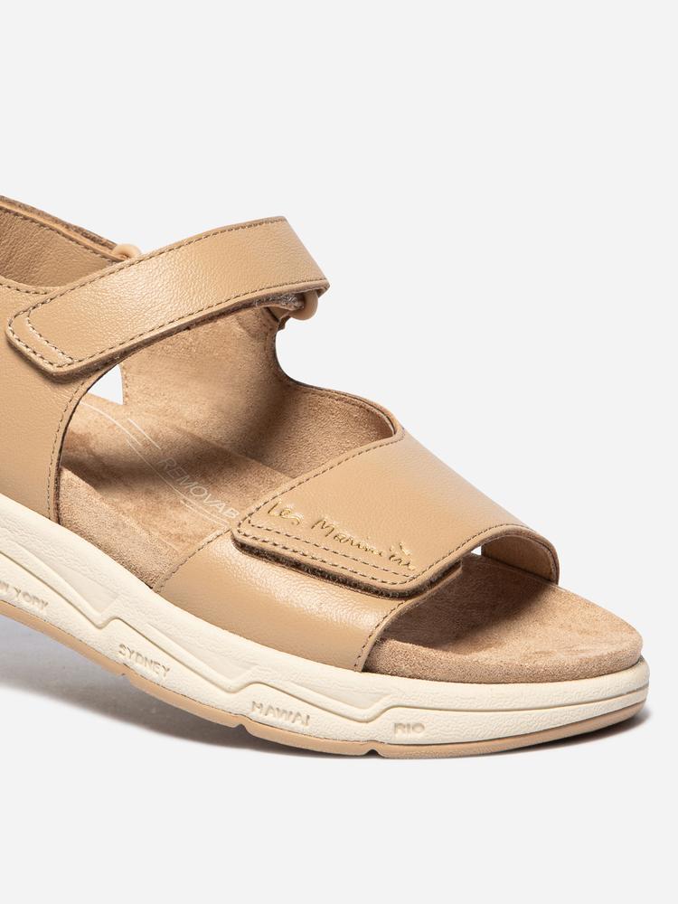 Sandales compensées - Femme - Velcro, talon 40 mm - LOUISIE 2/5