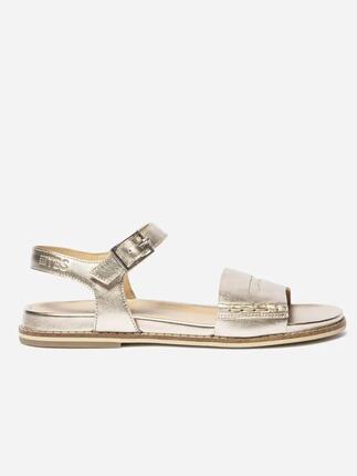 Sandales plates - Lifestyle - Femme - Fermeture velcro - MASILIA - Gris