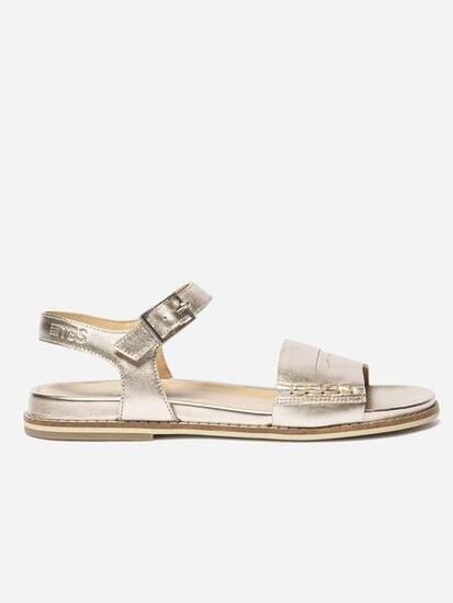 Sandales plates - Lifestyle - Femme - Fermeture velcro - MASILIA - Gris