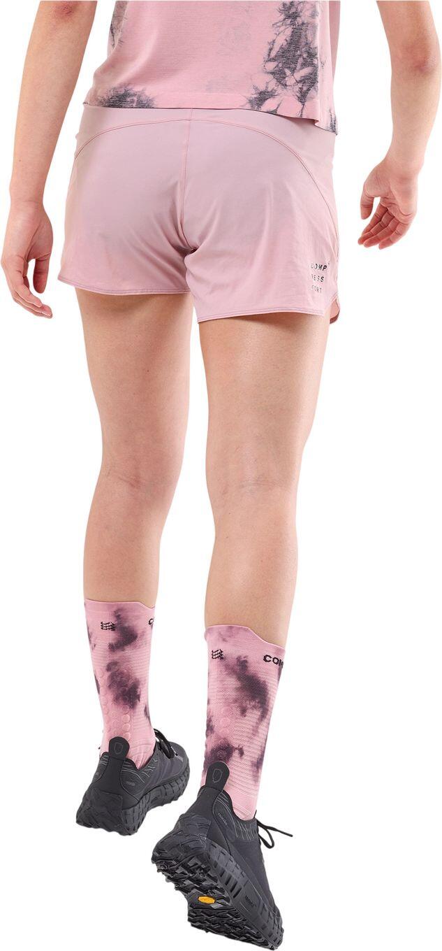 Short Compressport Performance Eat My Dust! Rose Femme 2/5