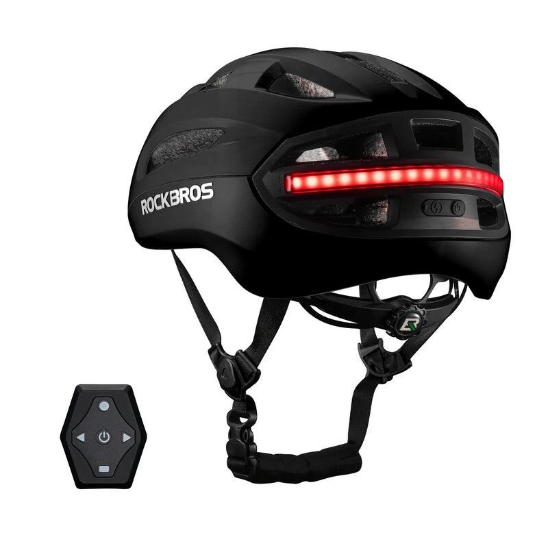 Smart LED bike helmet with remote control ROCKBROS