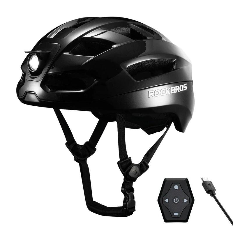 Casco da bici intelligente con LED e telecomando ROCKBROS 3/3