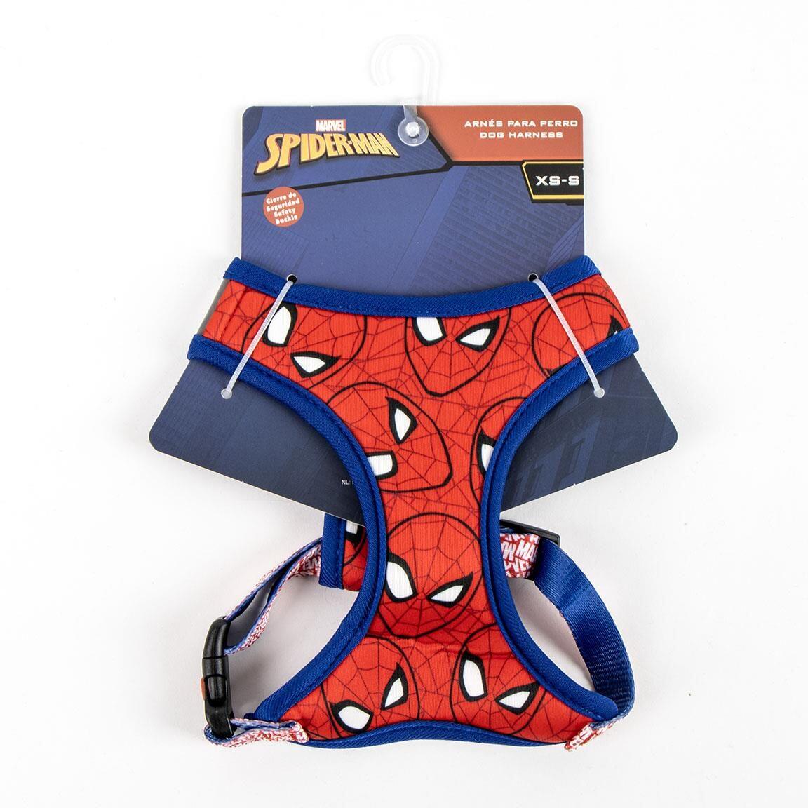 Arnés para Perros Spiderman Talla XS/S Ajustable Acolchado Rojo y Azul 6/6