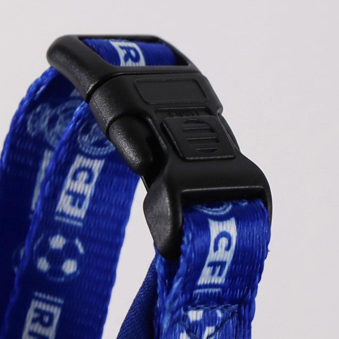 Arnés para Perros Real Madrid Ajustable con Cierre de Clip Azul y Blanco 5/6