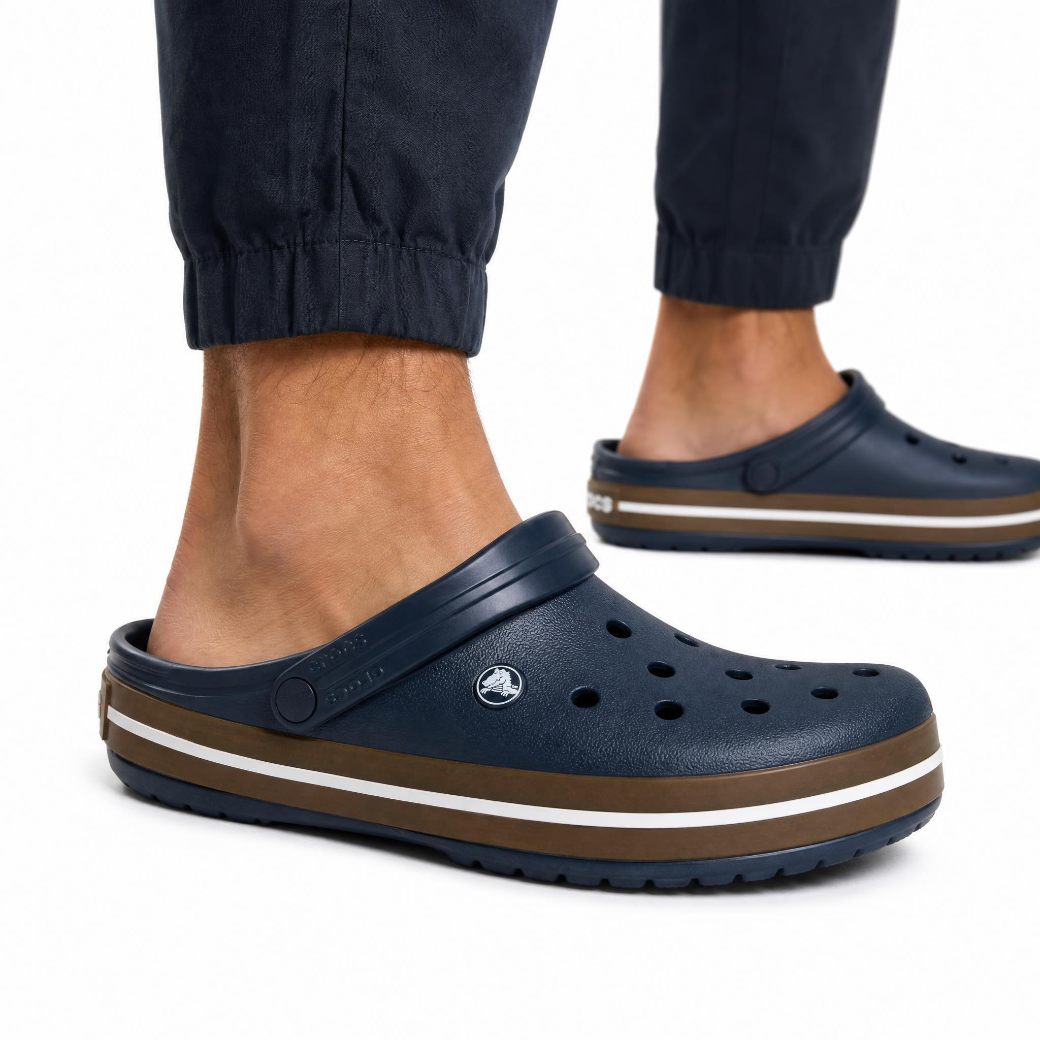 Klapki chodaki męskie sportowe Crocs CROCBAND GUM CLOG 6/6