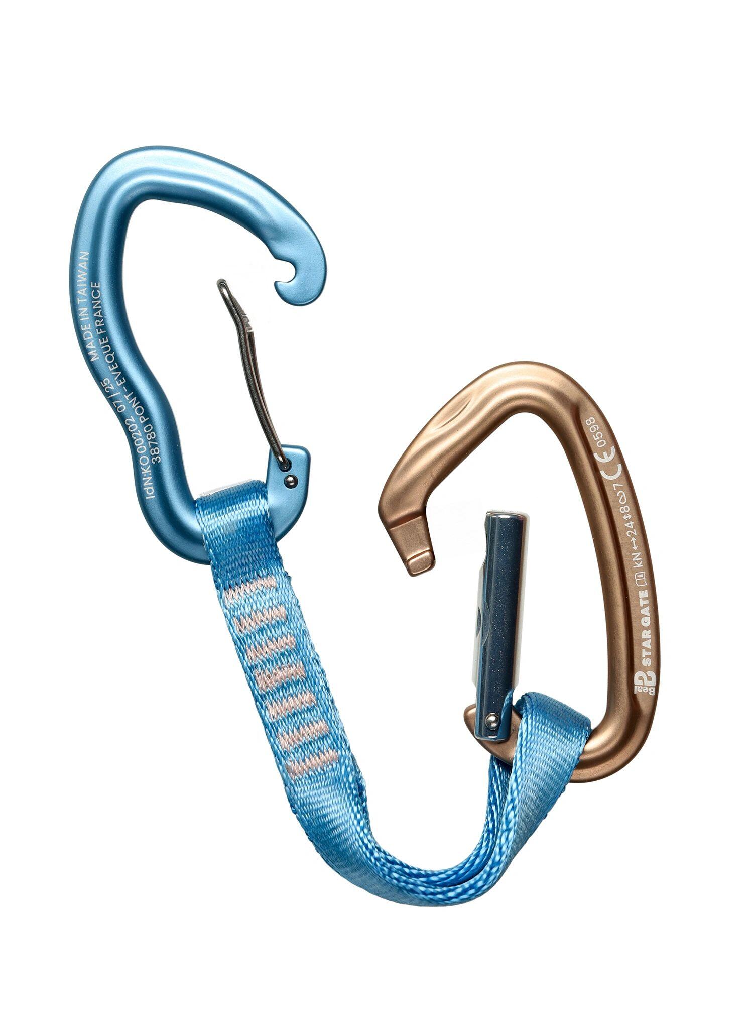 Ekspres wspinaczkowy Beal Zest 17 cm  - blue 4/4