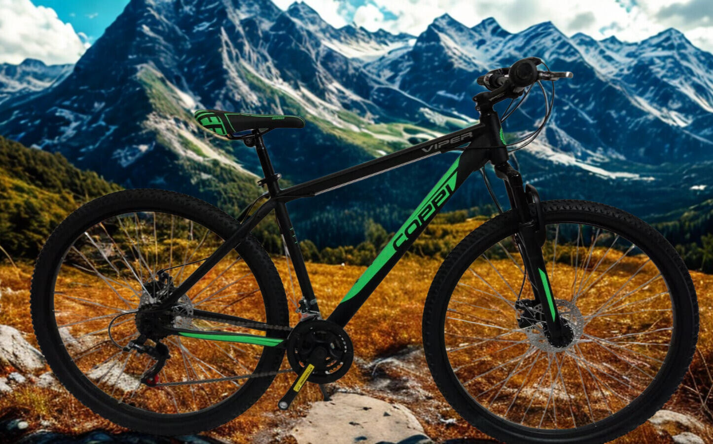 Mountain Bike 29" Fausto Coppi Viper Shimano 21 Velocità Freni a Disco 2/2