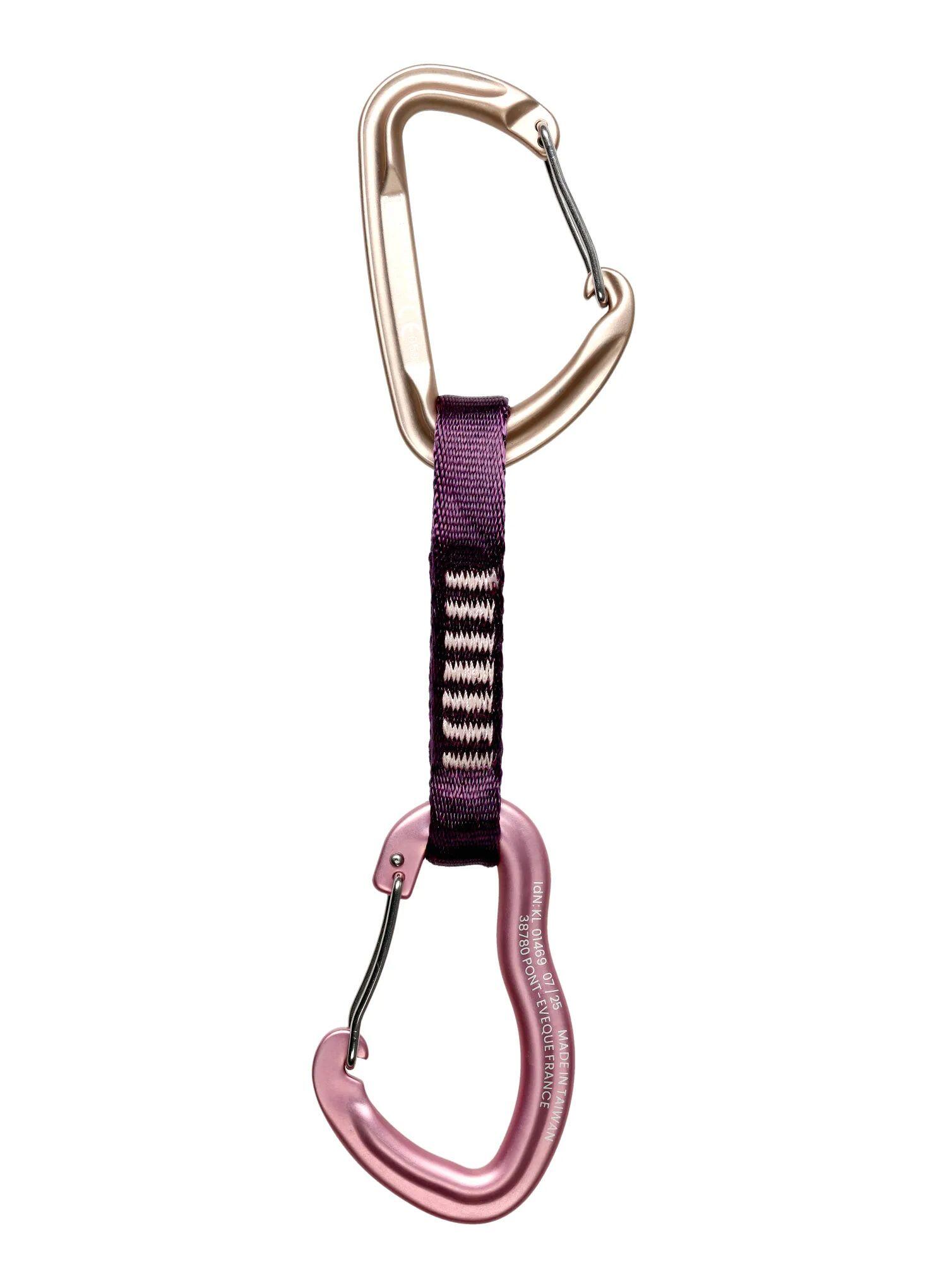Ekspres wspinaczkowy Beal Pulp 11 cm - pink 2/4