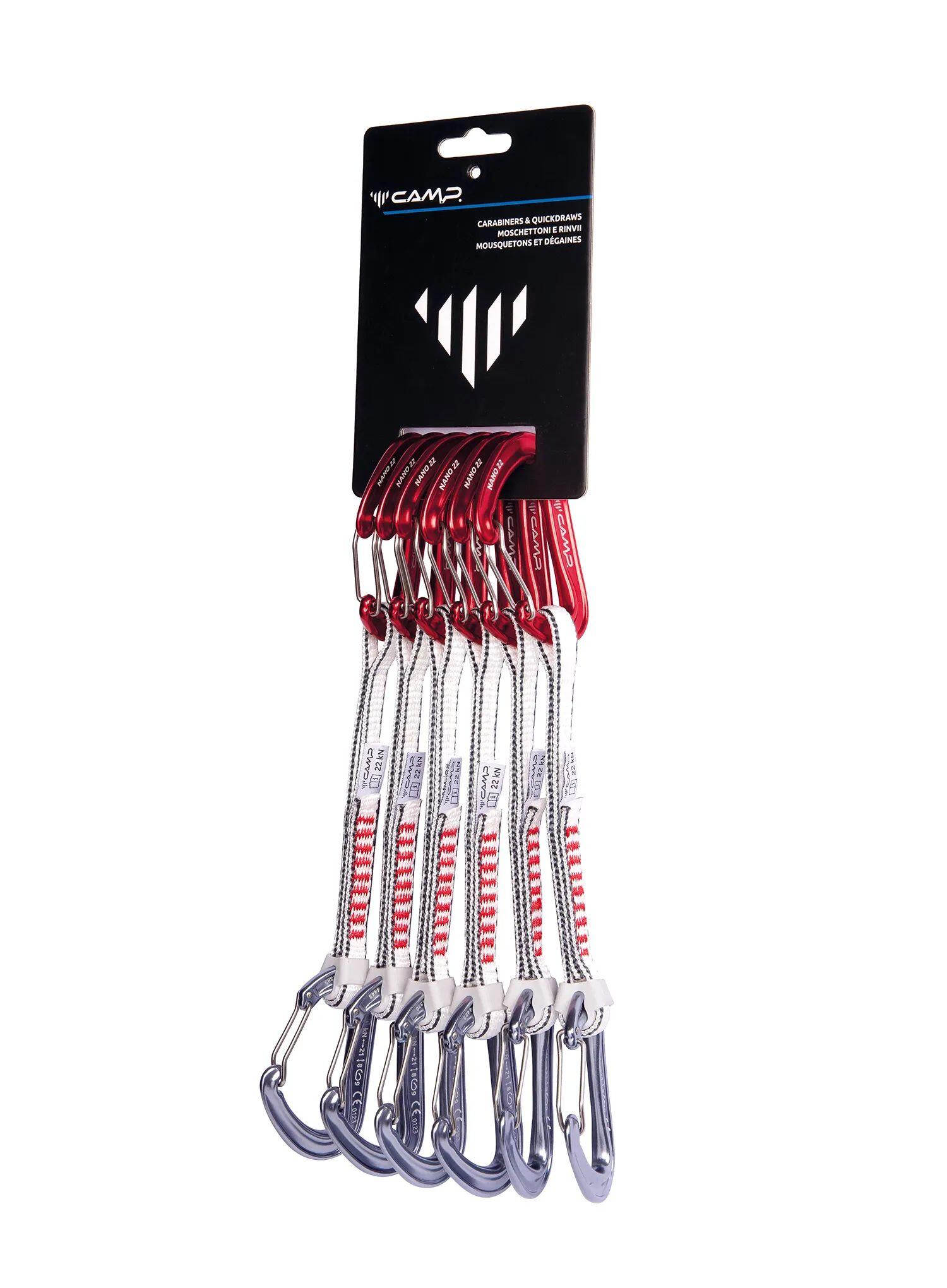 Ekspresy wspinaczkowe Camp Nano 22 Express KS 18 cm 6 Pack 2/5