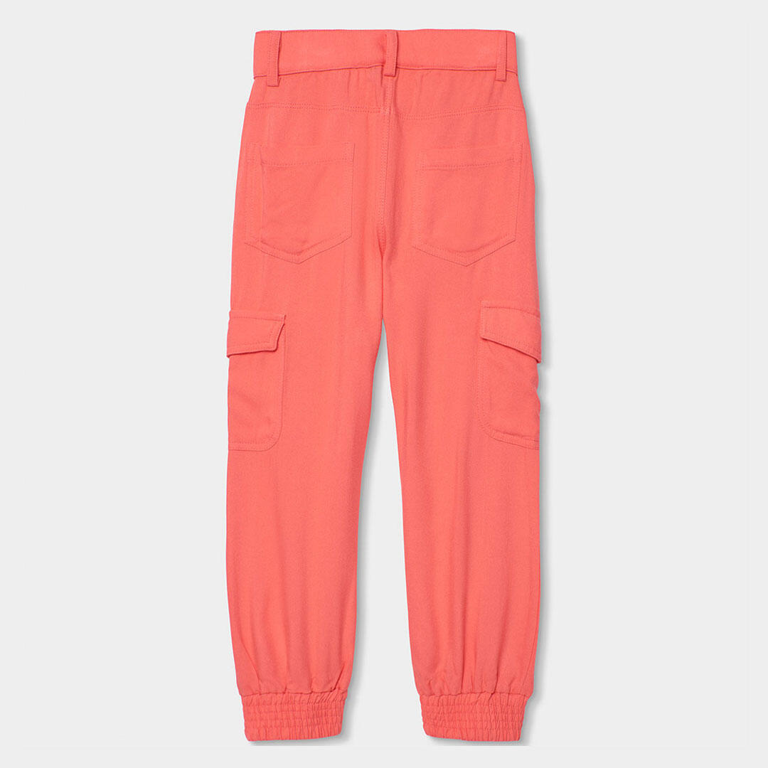 Pantalón niña cargo gris 2/4
