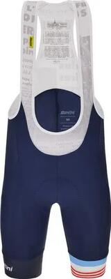 Santini Maillot Jaune Short - M. Ventoux Blue