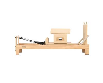 Macchina Pilates Reformer classica in legno stabile e professionale