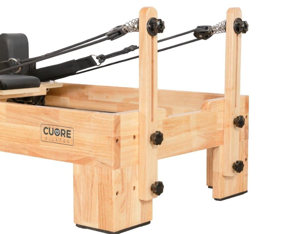 Reformer Pilates Clássica em Madeira Estável e Profissional 3/3