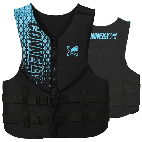 Gilet de flottabilité homme en néoprène Promo – CE 50N – bleu – taille 2XL