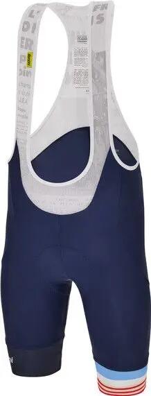 Kurze Radhose Santini Maillot Jaune - M. Ventoux Bleu 2/3
