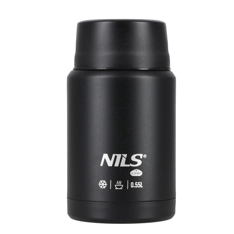 Termos pentru prânz 550 ml  din oțel inoxidabil, etanș NILS Camp NC3807