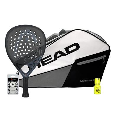 Pack head speed pro x paletero core padel ultimate white
