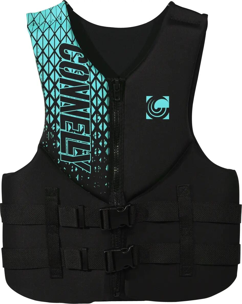 Promo Dames Neopreen Zwemvest – CE 50N – Aqua – Maat M 2/3