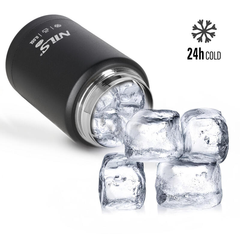Termos pentru prânz 550 ml  din oțel inoxidabil, etanș NILS Camp NC3807