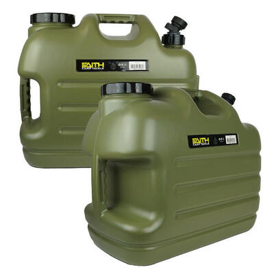 Faith Carp Tackle Tanica per Acqua con Rubinetto - 25 Ltr