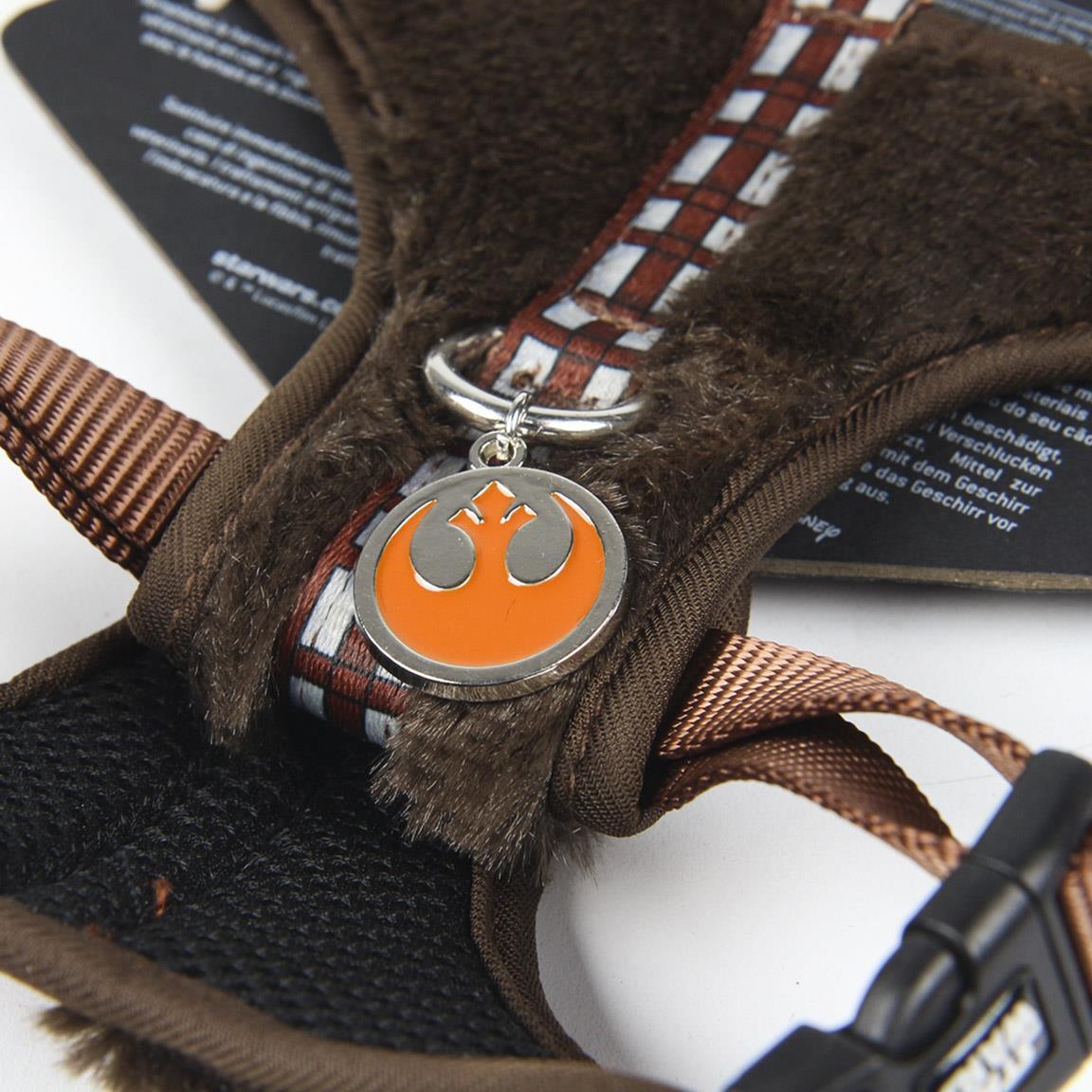 Harnais pour chien Star Wars Chewbacca Marrón avec Peluche y Ajustable 5/7