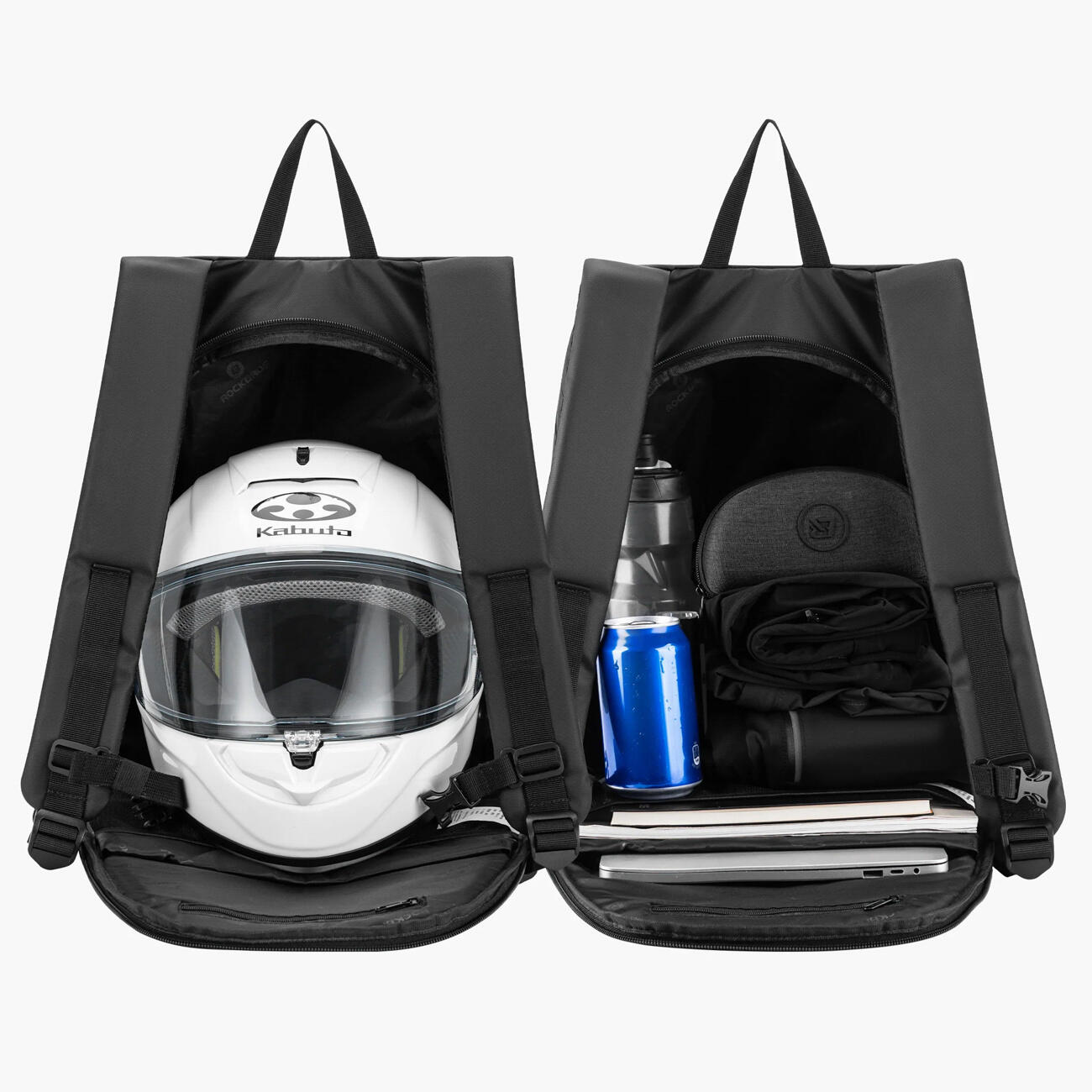 Plecak podróżny na rower motor z uchwytem na kask 5/7