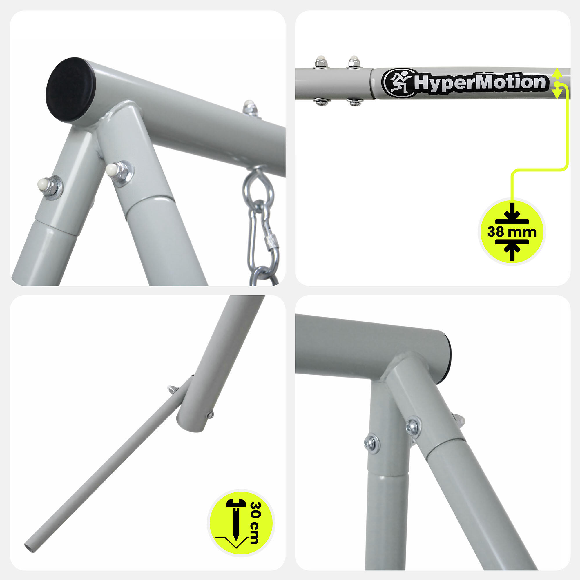 Vogelnestschaukel – Außenbereich – 150 kg – Hypermotion 4/7