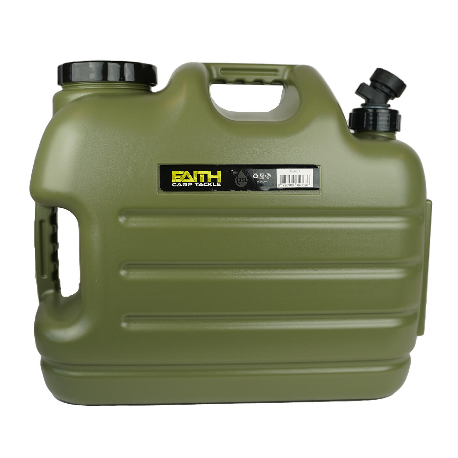 Faith Carp Tackle Tanica per Acqua con Rubinetto - 25 Ltr 2/7