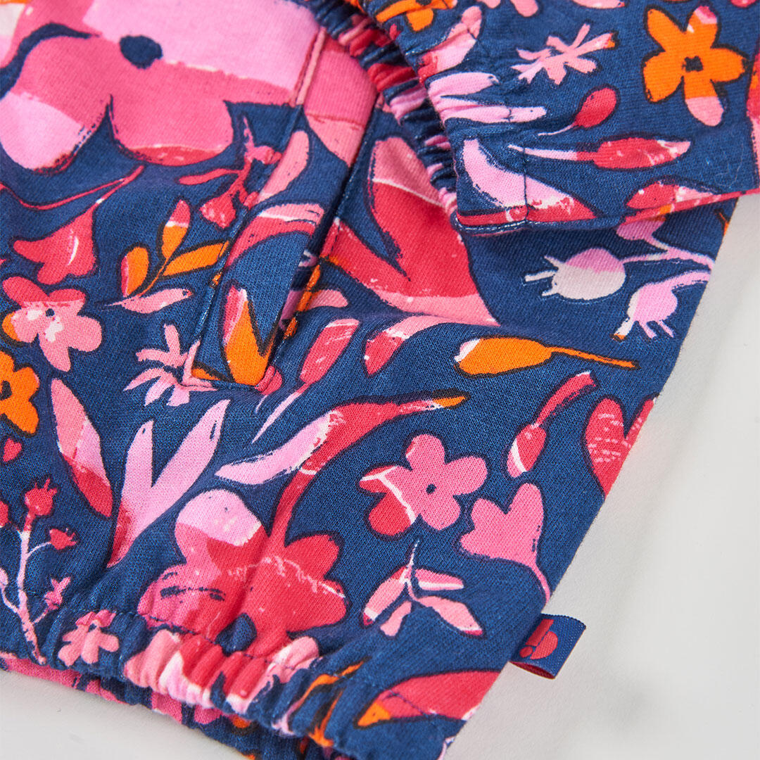 Chaqueta niña flores 4/4