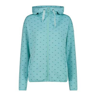 Dames hoodie met rits cmp