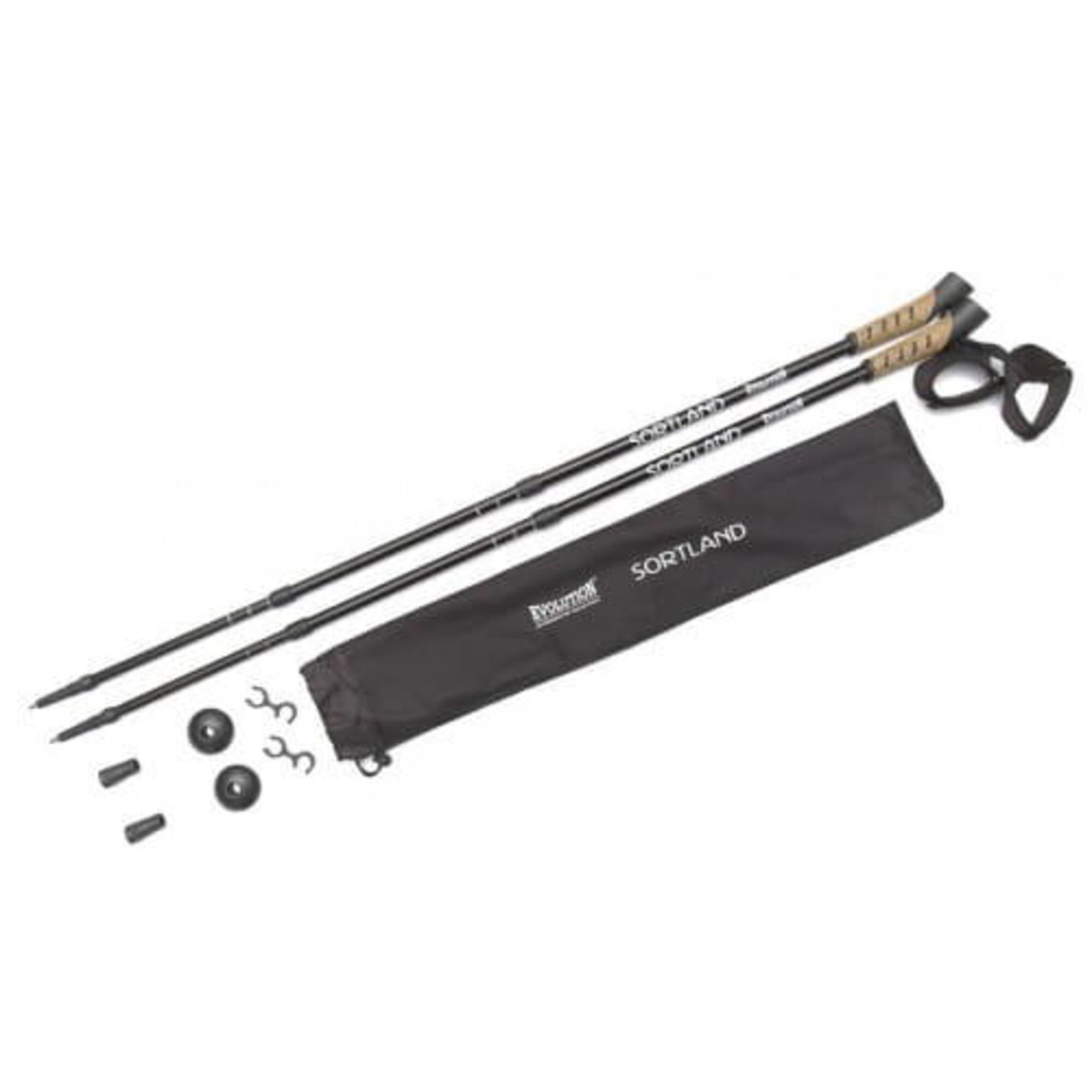 Kije nordic walking Evolution Professional Equipment Sortland 3-sekcyjne 2/5