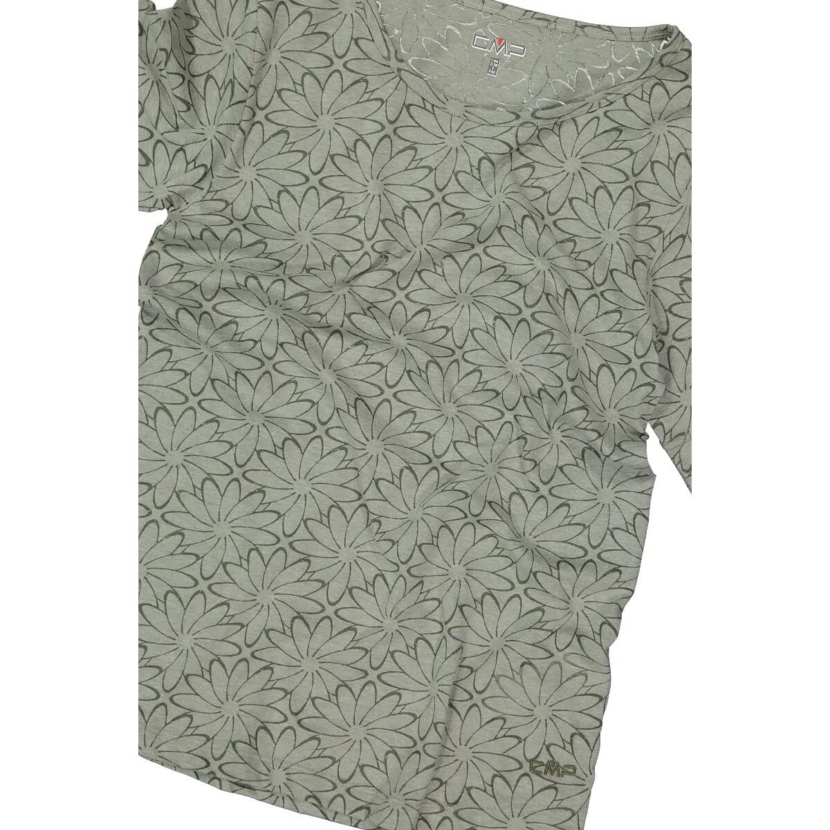 T-shirt en jersey délavé avec imprimé floral femme CMP 4/4