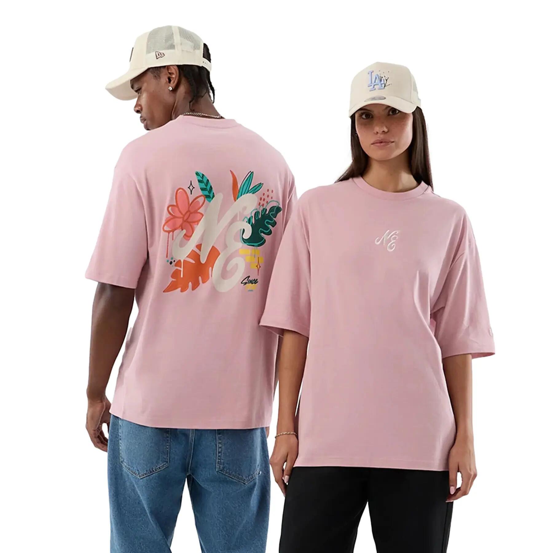 T-shirt oversize New Era Floral 3/6