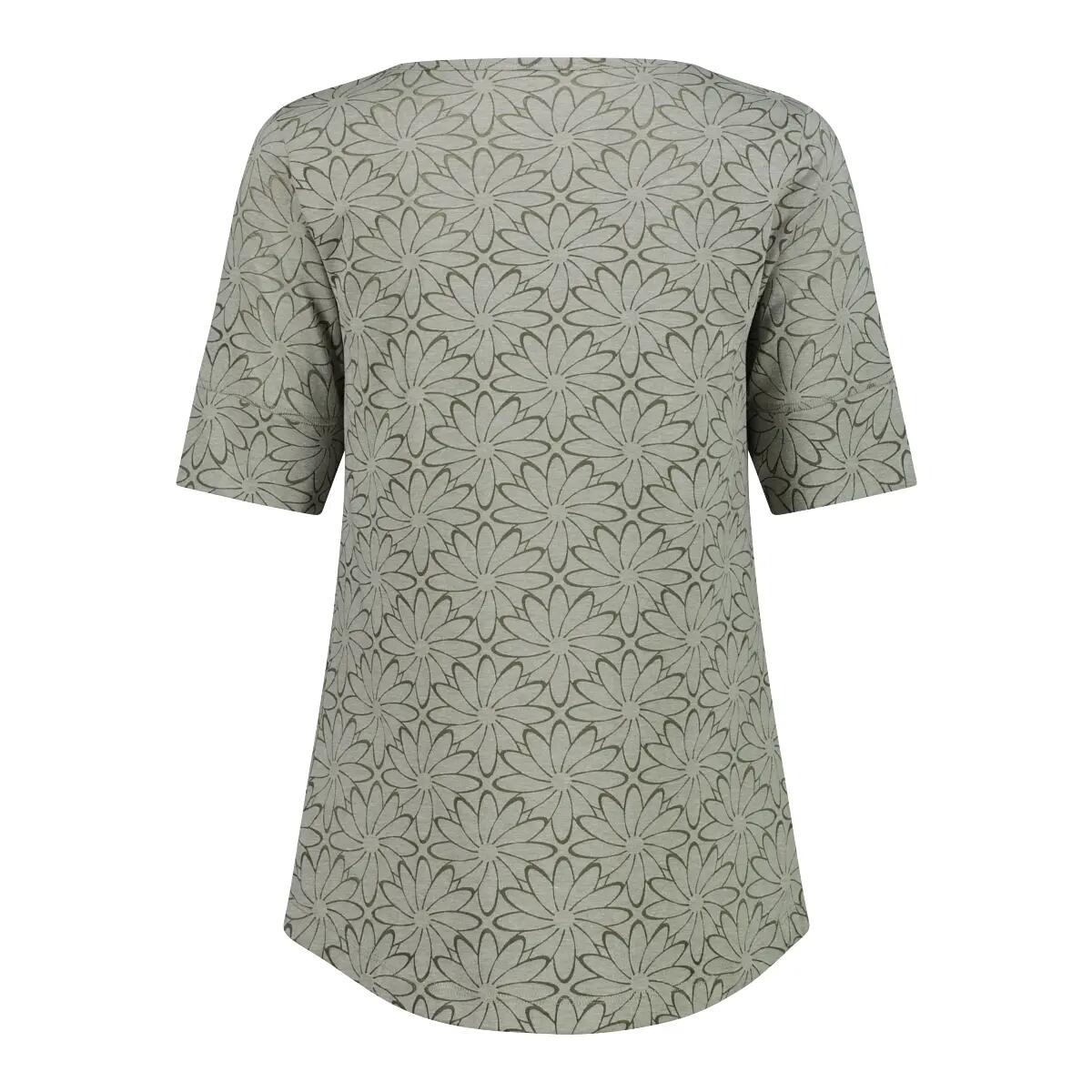 T-shirt en jersey délavé avec imprimé floral femme CMP 2/4
