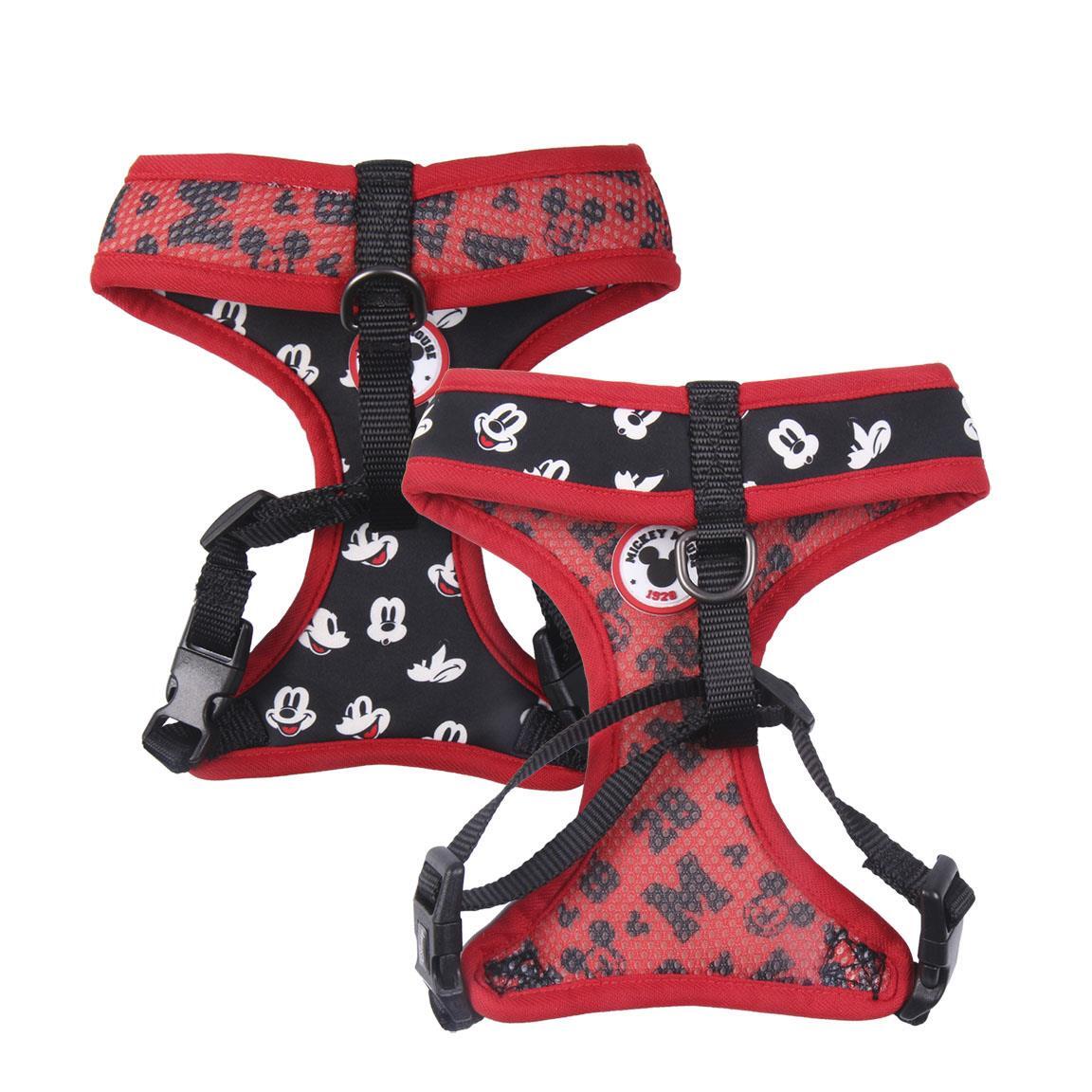 Arnés Premium para Perro Mickey Mouse Reversible Negro y Rojo 2/7