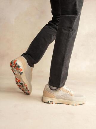 Chaussures - Tennis - Homme - Lacets, talon 45 mm - NEOPOLE Bleu