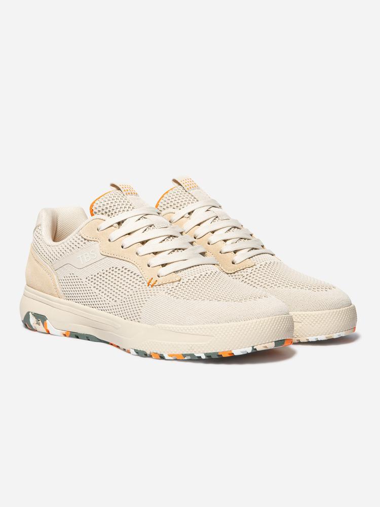 Chaussures - Tennis - Hommes - Toile, Lacets, Talon 45 mm - NEOPOLE Blanc/Écru 4/5