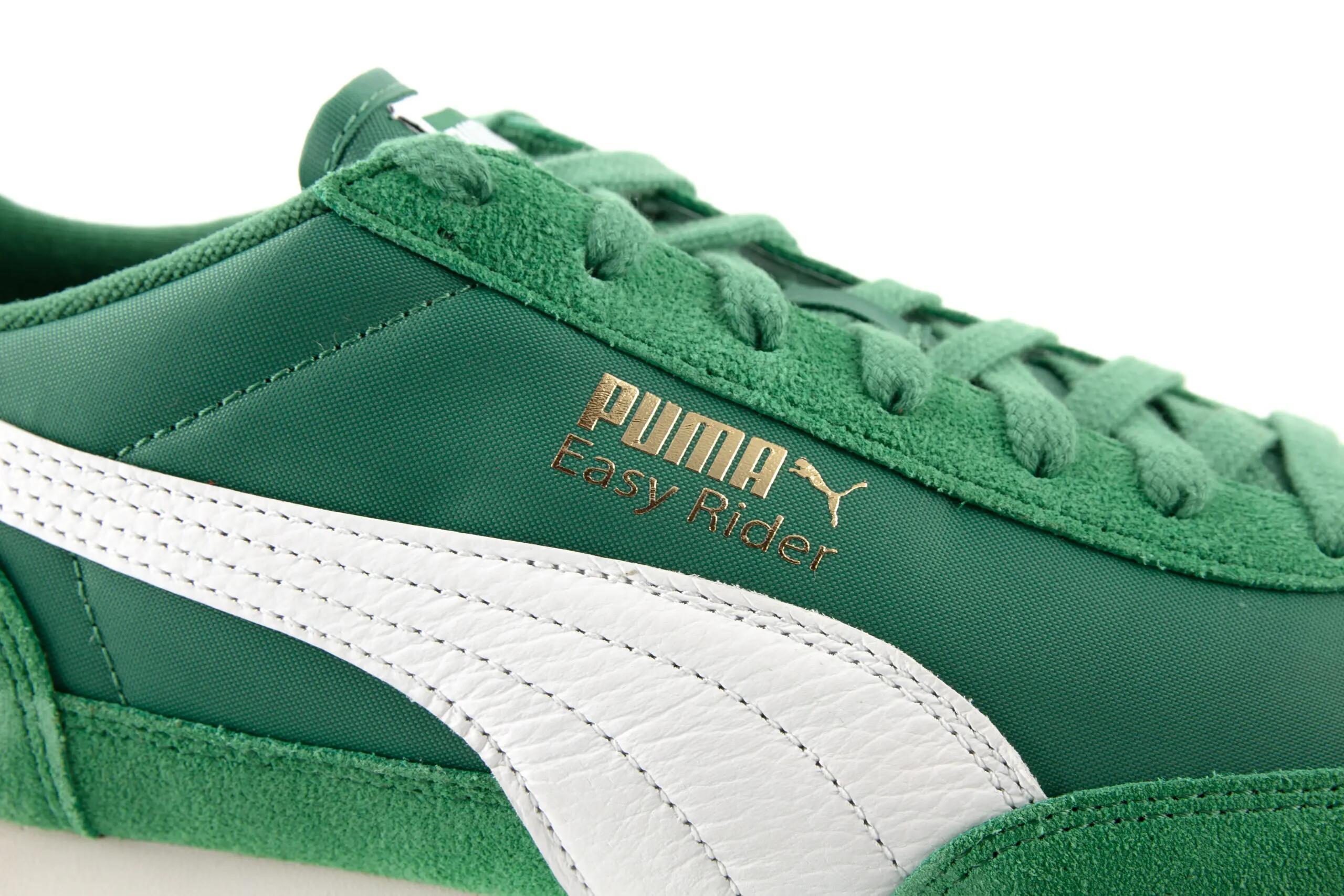Sneakers unisex Puma Easy Rider Vintage in pelle scamosciata verde 7/7