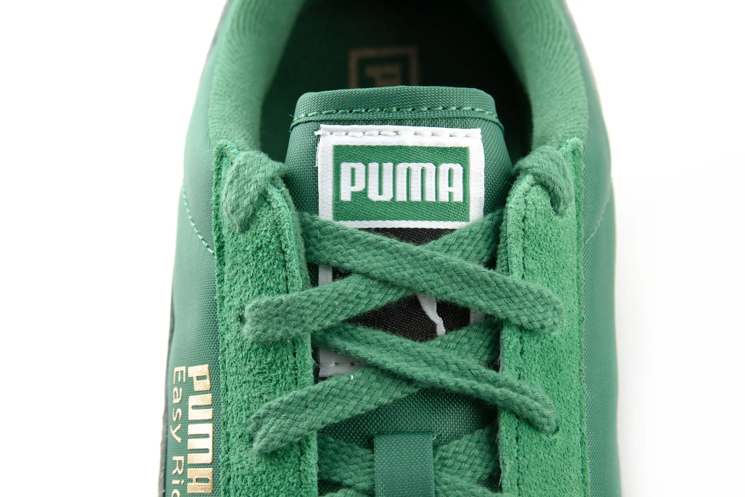 Sneakers unisex Puma Easy Rider Vintage in pelle scamosciata verde 6/7