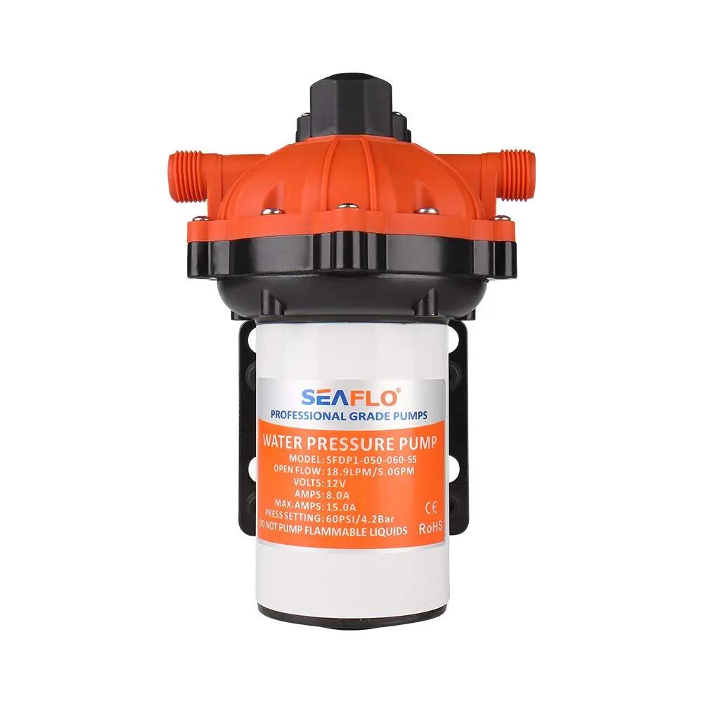 pompe à membrane série 55 - 12V DC, 5,5 GPM, 60 PSI avec INTERRUPTEUR DE 4/7