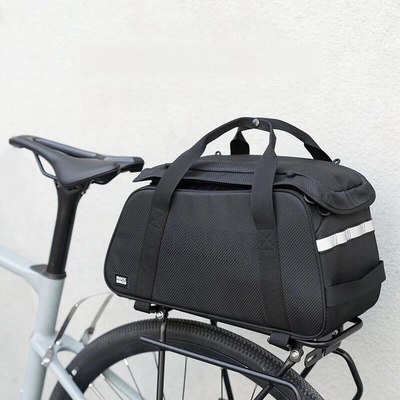 Sacoșă spate pentru bicicletă cu buzunar din plasă pentru cască ROCKBROS