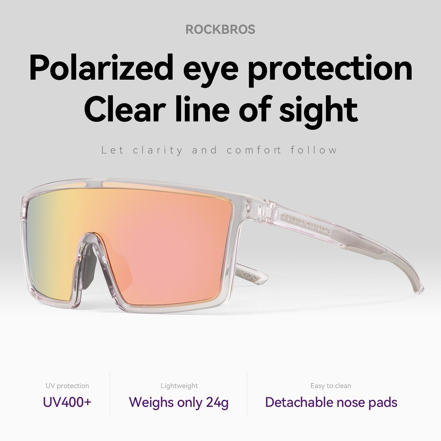 ROCKBROS Radbrille Cycling glasses Polarisiert 2/8